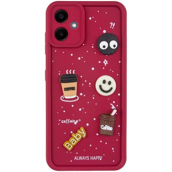 Чехол TPU Toys Case для Samsung Galaxy A05 Red/Always Happy 777-03872 фото