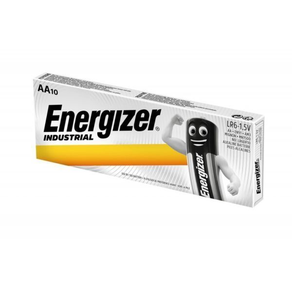 Батарейка Energizer LR6/AA E91 Industrial (10шт) 7638900361056 фото