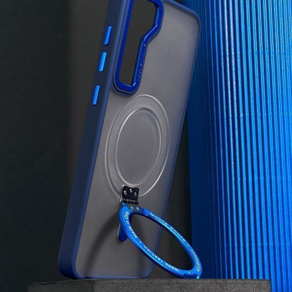 Чохол WAVE Attraction Case with Magnetic Ring для Samsung Galaxy S24 Green 656-05593 фото