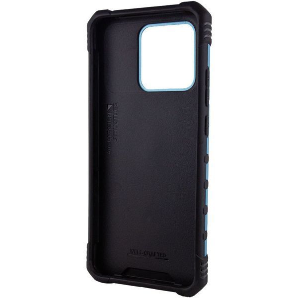 Ударопрочный чехол Pathfinder Ring для Xiaomi Redmi 10C / Poco C40 Light Blue 777-07893 фото