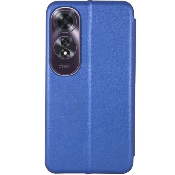 Шкіряний чохол-книжка Classy для Oppo A60 4G Blue 777-05349 фото