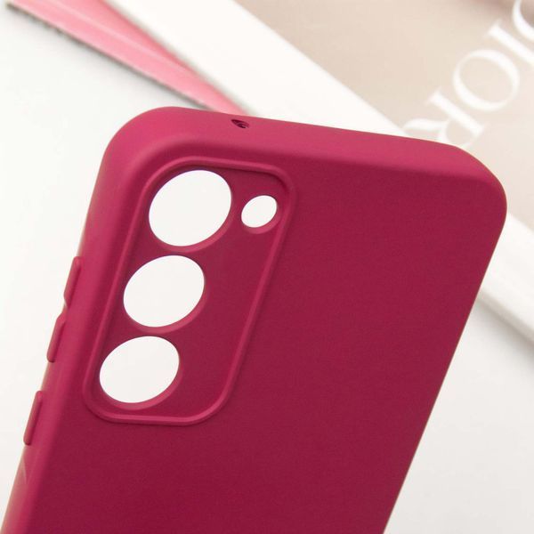 Чехол Silicone Cover Lakshmi Full Camera для Samsung Galaxy S23+ Marsala 777-07005 фото
