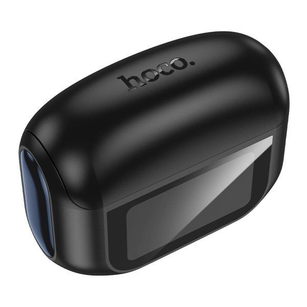 Бездротові навушники HOCO EQ21 Sandy true wireless ANC+ENC noise reduction touch screen BT headset Midnight Black 656-03864 фото