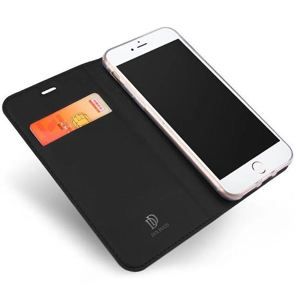 Чехол-книжка Dux Ducis с карманом для визиток для iPhone 7 / 8 / SE Black 208-04885 фото