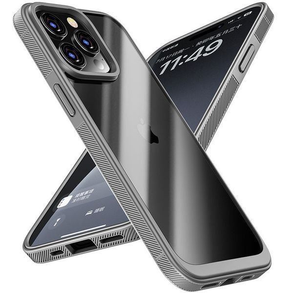 Чехол TPU+PC Pulse для Apple iPhone 15 Pro (6.1") Grey 208-05959 фото