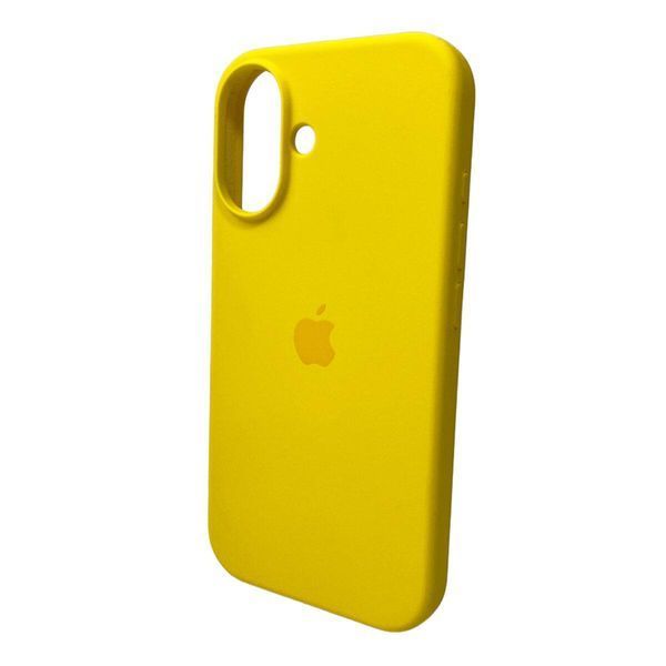 Силіконовий чохол для iPhone 16 Sunny Yellow 666-01190 фото