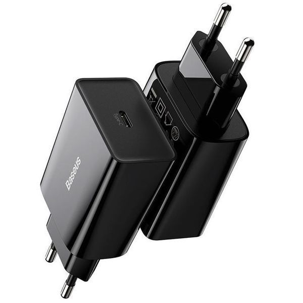 СЗУ Baseus Speed Mini Quick Charger PD20W (1USB-C) (CCFS-S) Черный ILSO-00000049192-1 фото