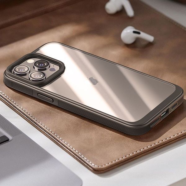 Чехол TPU+PC Pulse для Apple iPhone 15 Pro (6.1") Grey 208-05959 фото