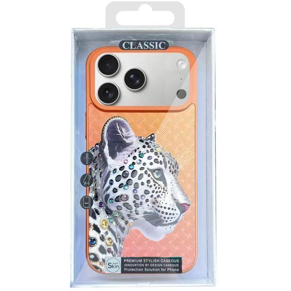 Чохол TPU+PC Crystal Hunt with MagSafe для Apple iPhone 17 Air (6.5") Orange 214-04777 фото