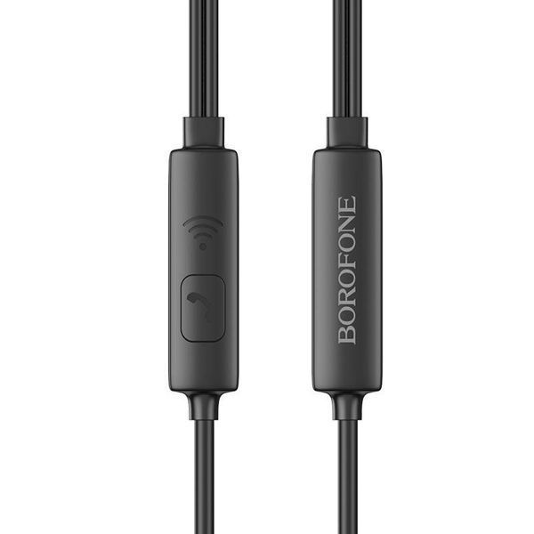 Наушники проводные BOROFONE BM54 (3.5mm) Black 6931474735287 фото
