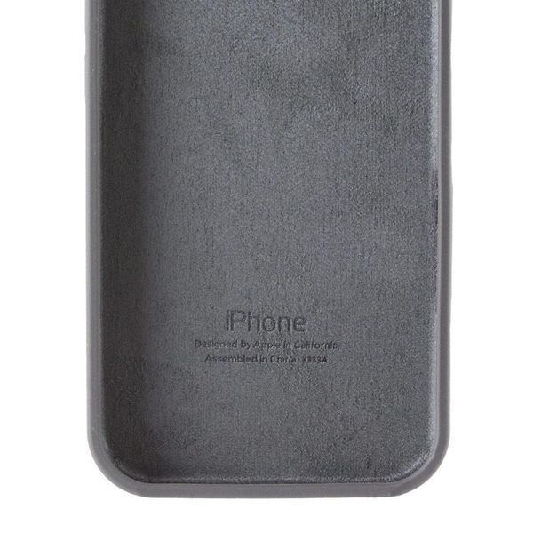 Чехол Silicone Case Full Protective для Apple iPhone 16e\17e (6.1") Dark Gray 555-04065 фото