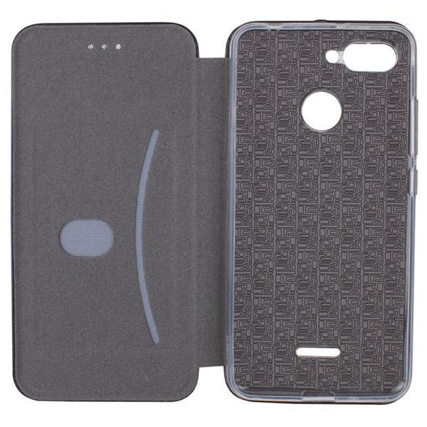 Кожаный чехол-книжка Classy для Xiaomi Redmi 6 Navy Blue 777-06108 фото