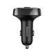Автомобильное зарядное устройство с FM-модулятором Baseus T Shaped S-09A Car Bluetooth MP3 Player (Standard Edition) Black 656-00569 фото 3