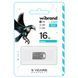 Флеш-накопичувач Wibrand USB 2.0 Hawk 16Gb Silver WI2.0/HA16M1S фото 2
