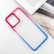 Чехол TPU+PC Fresh sip series для Xiaomi Redmi 12 Синий / Розовый 777-06615 фото 2