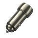 Автомобильное зарядное устройство HOCO Z48 Tough 40W dual port(2C) car charger Metal Gray 656-00352 фото 2