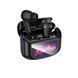 Бездротові навушники HOCO EQ21 Sandy true wireless ANC+ENC noise reduction touch screen BT headset Midnight Black 656-03864 фото 1