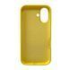 Силіконовий чохол для iPhone 16 Sunny Yellow 666-01190 фото 2