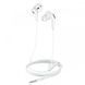 Навушники HOCO M101 Pro Crystal sound wire-controlled earphones with microphone White 656-03932 фото 1