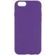 Силіконовий чохол Silk Full Protective для Apple iPhone 6/6s (4.7") Amethyst 777-10896 фото