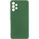 Чохол TPU GETMAN Liquid Silk Full Camera для Samsung Galaxy A32 4G Зелений / Dark green ILSO-00000073789-3 фото