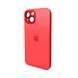 Чохол для смартфона AG Glass Matt Frame Color для iPhone 14 Coke Red 666-00603 фото 1