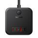 Мережевий зарядний пристрій Baseus PowerCombo Cube Power Strip 3AC+2U+2C 30W 1.5m EU Cluster Black E00066400117-00 фото 4