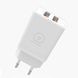 Сетевое зарядное устройство WUW-C155 2USB 3.1A white 656-01393 фото 1