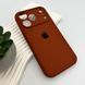 Силіконовий чохол з закритою камерою для iPhone 17 Pro Max Saddle Brown 666-04333 фото 4