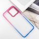 Чехол TPU+PC Fresh sip series для Xiaomi Redmi 12 Синий / Розовый 777-06615 фото 3