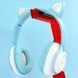 Бездротові навушники з котячими вушками QC-11 Cat Ear Голубі 202-00367 фото 1