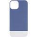 Чехол TPU+PC Bichromatic для Apple iPhone 11 Pro Max (6.5") Blue / White 555-03915 фото 1