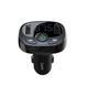 Автомобильное зарядное устройство с FM-модулятором Baseus T Shaped S-09A Car Bluetooth MP3 Player (Standard Edition) Black 656-00569 фото 1