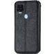 Шкіряний чохол-книжка GETMAN Cubic для ZTE Blade v2020 Чорний 555-01938 фото 2