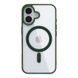Чохол NEW TPU Color with Magsafe для iPhone 16 Forest Green 214-02584 фото 1