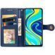 Шкіряний чохол-книжка GETMAN Gallant (PU) для Xiaomi Redmi Note 9s / Note 9 Pro / Note 9 Pro Max Синий 777-06565 фото 2