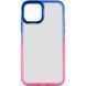 Чохол TPU+PC Fresh sip series для Apple iPhone 14 (6.1") Рожевий / Синій 777-06665 фото 2
