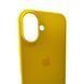 Силіконовий чохол для iPhone 16 Sunny Yellow 666-01190 фото 4