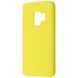 Чохол WAVE Full Silicone Cover для Samsung Galaxy S9 (G960F) Yellow 656-07316 фото 1