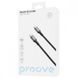 Кабель Proove ReGen Silicone Type-C to Type-C 60W (2m) black 656-02584 фото 2