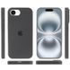 Чехол Silicone Case Full Protective для Apple iPhone 16e\17e (6.1") Dark Gray 555-04065 фото 3
