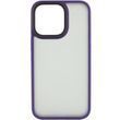 TPU+PC чохол Metal Buttons для Apple iPhone 14 Pro Max (6.7") Темно-фиолетовый 777-08292 фото