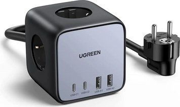 Сетевое зарядное устройство UGREEN CD268 65W DigiNest Cube (2C2A) (UGR-60113) UGR-60113 фото