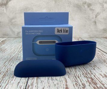 Силиконовый чехол для наушников AirPods Pro Midnight Blue 203-00058 фото