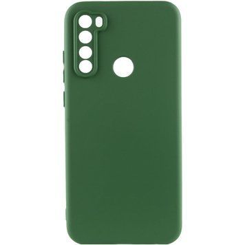 Чехол TPU GETMAN Liquid Silk Full Camera для Xiaomi Redmi Note 8T Зеленый / Dark green ILSO-00000073805-3 фото