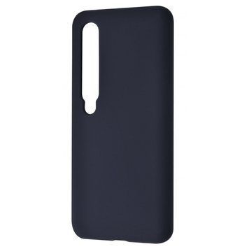 Чехол WAVE Full Silicone Cover для Xiaomi Mi 10/Mi 10 Pro Black 656-07367 фото