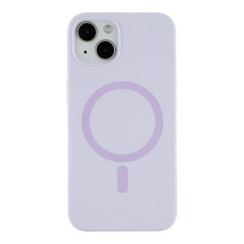 Чехол Glow Silicone Case with Magsafe для iPhone 13 Light purple 214-03866 фото
