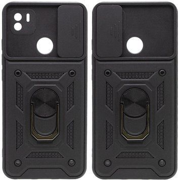 Ударопрочный чехол Camshield Serge Ring для Xiaomi Redmi A1+ / Poco C50 / A2+ Black 777-04548 фото