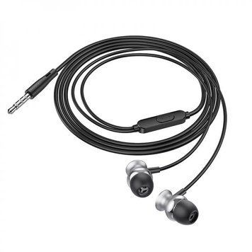 Наушники Hoco M106 Fountain metal mic Black 221-00020 фото