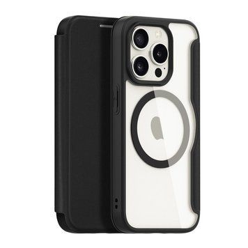 Чехол-книжка Dux Ducis Skin X Pro with MagSafe для iPhone 15 Pro Max Black 757-00499 фото